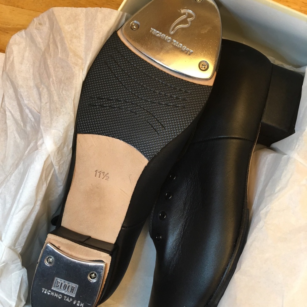 BLOCH Jazz Tap Shoes, women’s size 11.5 NIB